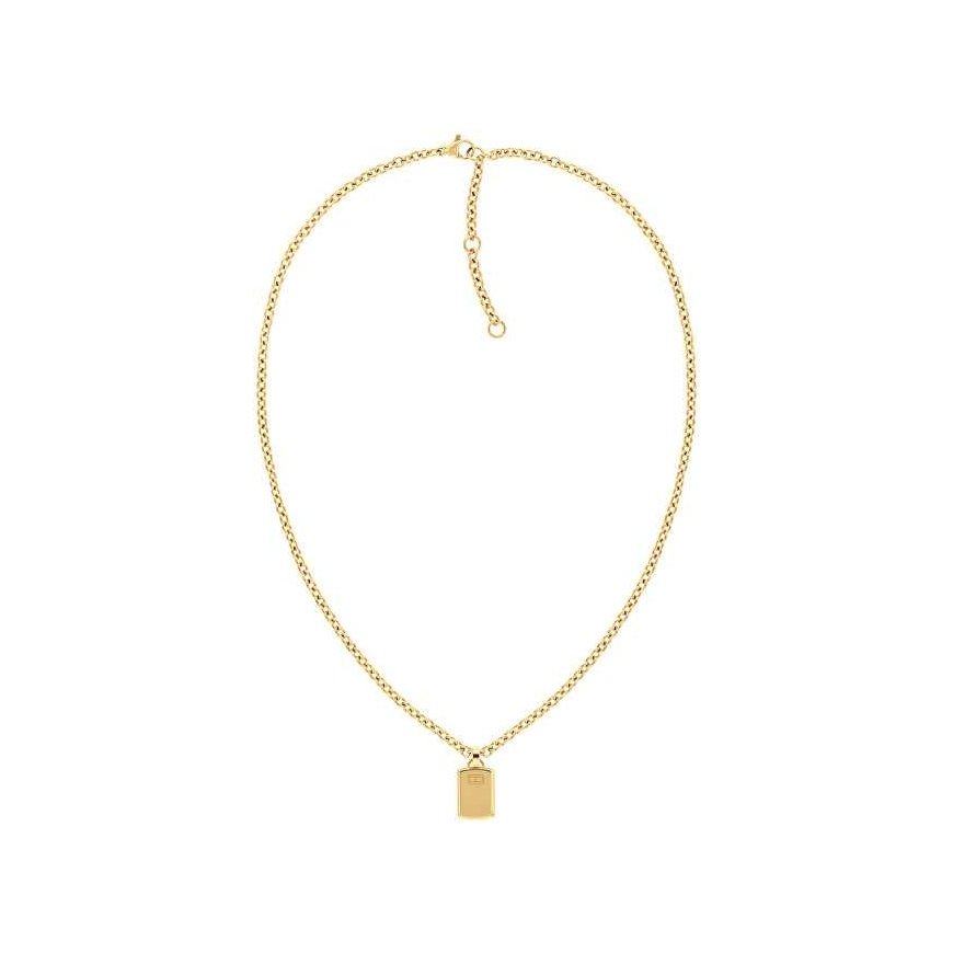 Tommy Hilfiger Elegant gold-plated steel necklace 2780824