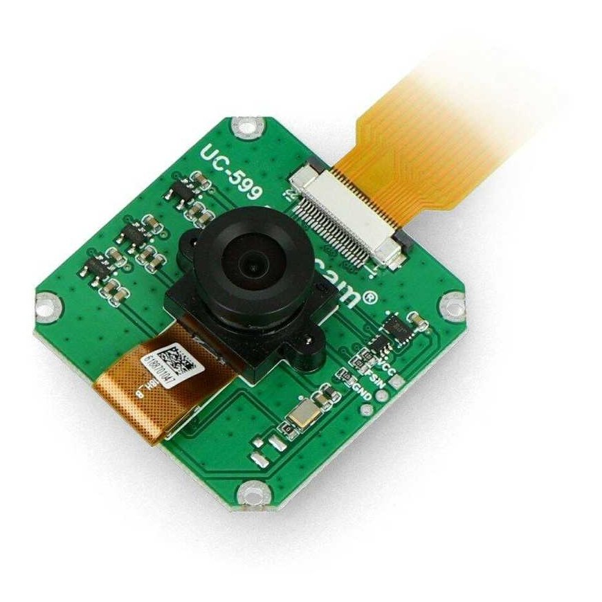 ArduCam OV9281 1Mpx Global Shutter camera with wide-angle M12 lens, for Raspberry Pi, MIPI, NoIR, monochrome