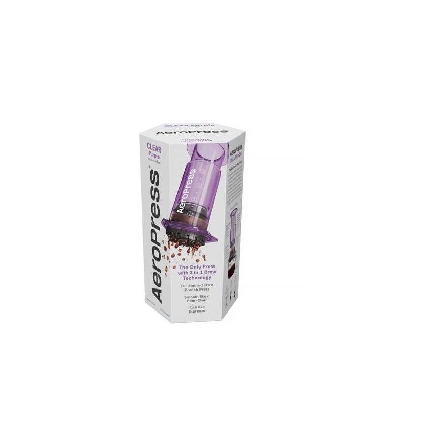 AeroPress – a transparent purple coffee maker – 3