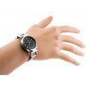 Watch G. ROSSI WATCH - LESTI - 3652B (zg772b) - silver/black + BOX Watch G. ROSSI WATCH - LESTI - 3652B (zg772b) - silver/black + BOX