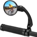 Rockbros Bicycle Mirror Round Rear View Left - Black Rockbros Bicycle Mirror Round Rear View Left - Black