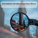 Rockbros Bicycle Mirror Round Rear View Left - Black Rockbros Bicycle Mirror Round Rear View Left - Black
