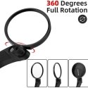 Rockbros Bicycle Mirror Round Rear View Left - Black Rockbros Bicycle Mirror Round Rear View Left - Black