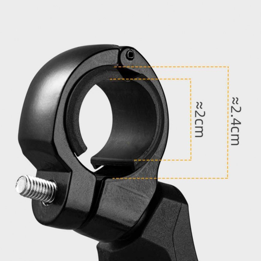 Rockbros Bicycle Mirror Round Rear View Left - Black – 4