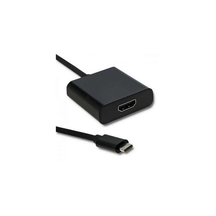 Qoltec 50375 USB grafiskais adapteris Melns