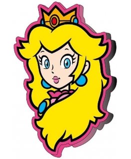 3D-tyyny Super Mario Peach 40 x 40 cm