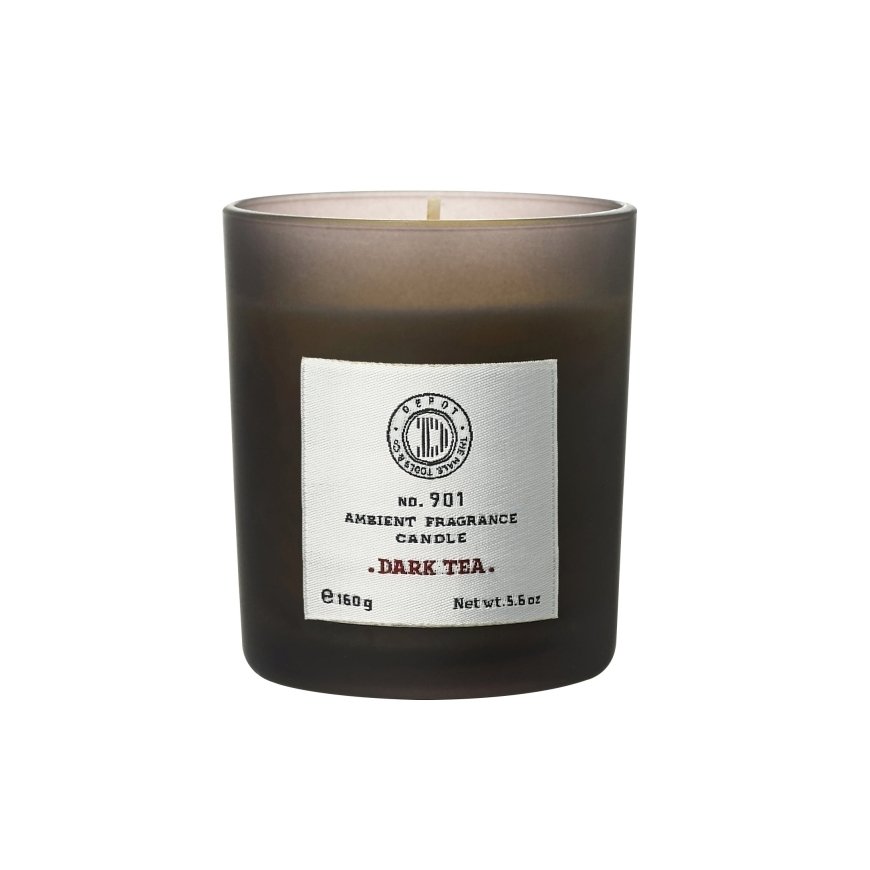 Reminiscence Depot, 900 tuoksua nro 901, tumma tee, tuoksukynttilä, 160 g miehille