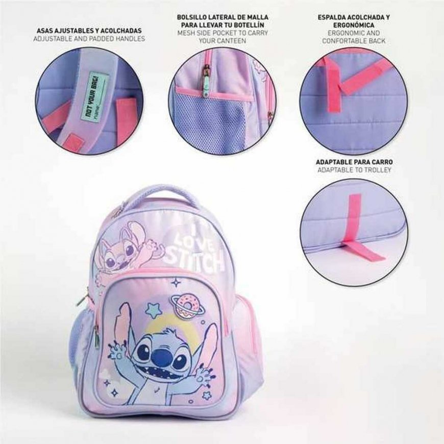 School bag Stitch Lilac – 3