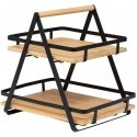 5five Simply Smart ORDERA stovi lentyna virtuvės stalviršiui, 2 aukštų, 30,5 x 22,5 x 29 cm 5five Simply Smart ORDERA stovi lentyna virtuvės stalviršiui, 2 aukštų, 30,5 x 22,5 x 29 cm