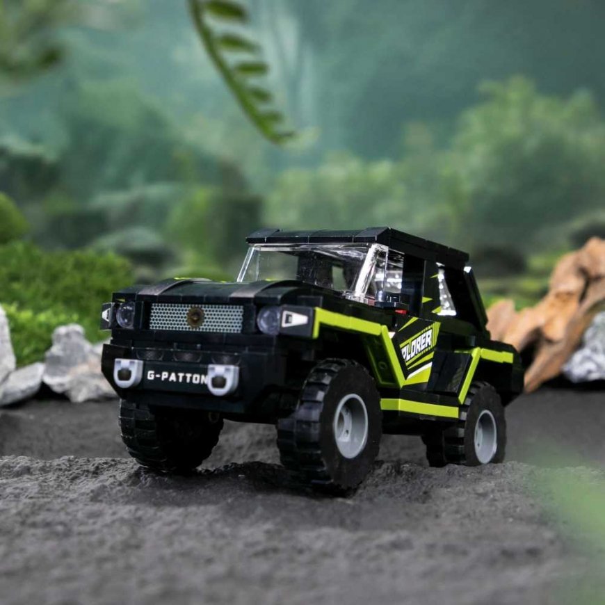 Klocki konstrukcyjne Pantasy Chassis G-Patton XT 1:24 car 16.8 cm 323 elements – 3