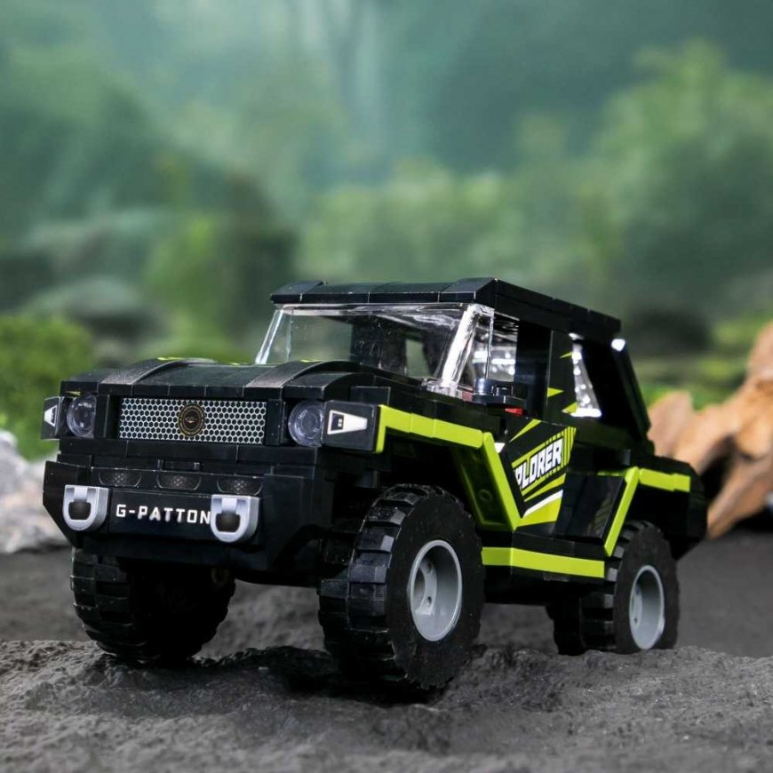 Klocki konstrukcyjne Pantasy Chassis G-Patton XT 1:24 car 16.8 cm 323 elements – 5