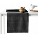 AmeliaHome Tablecloth Vesta graphite modern 115x300+35x300 AmeliaHome Tablecloth Vesta graphite modern 115x300+35x300