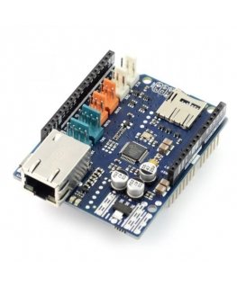 Arduino Ethernet Shield 2 -lisäosa Micro SD -lukijalla