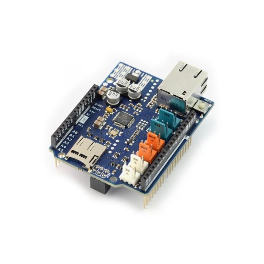 Arduino Ethernet Shield 2 -lisäosa Micro SD -lukijalla – 2