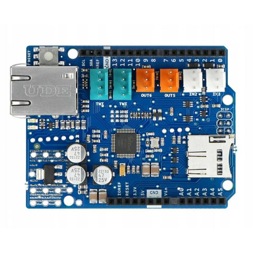 Arduino Ethernet Shield 2 with Micro SD reader – 5