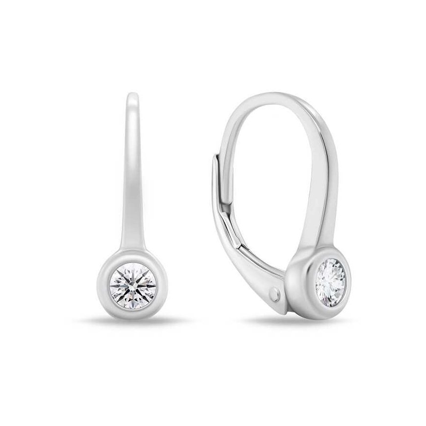 Brilio Silver Brilio Silver Elegant silver earrings with zircons EA17