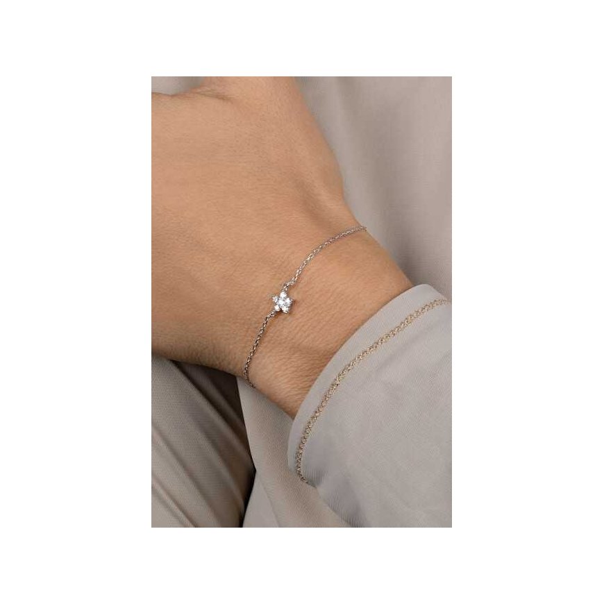 Brilio Silver Sidabrinė apyrankė moterims Sparkling Star BRC185W – 2