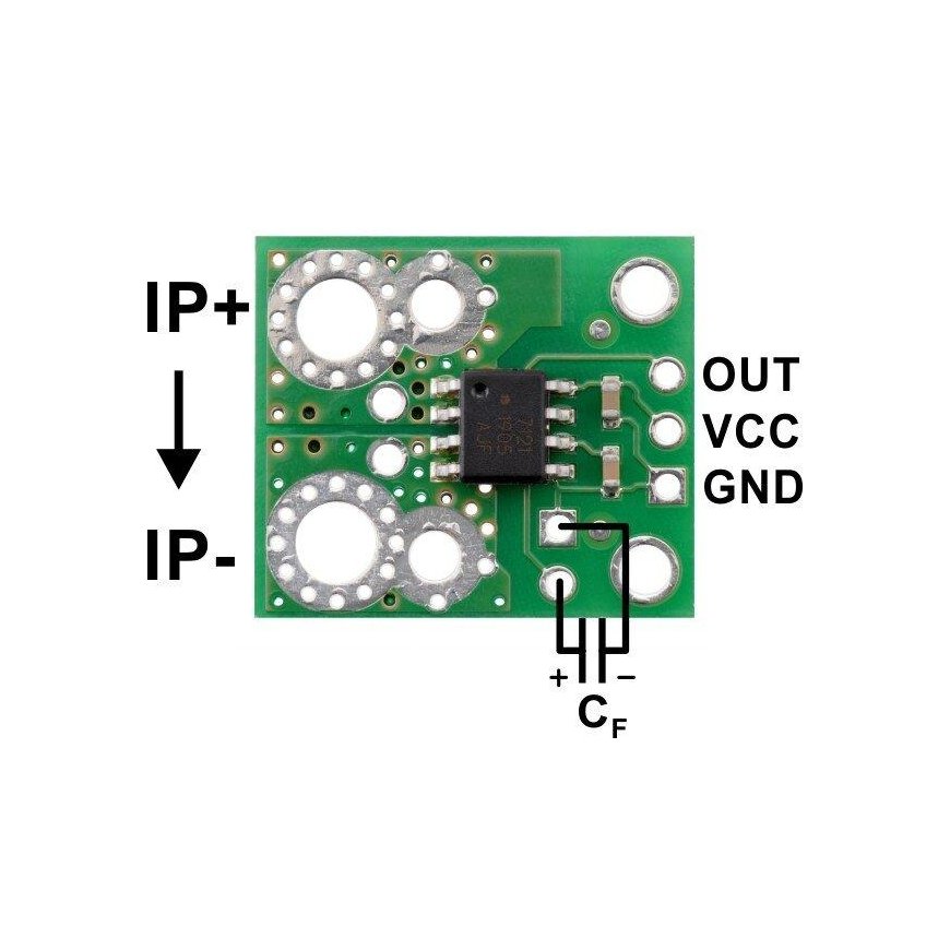ACHS-7123 current sensor, from -30A to +30A, Pololu, 4032 – 2