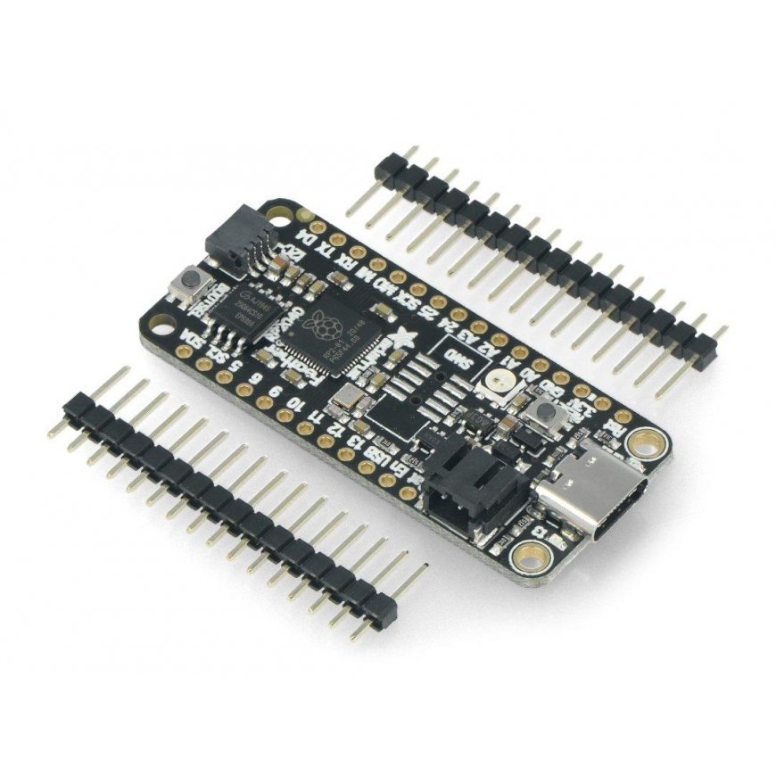 Adafruit Feather RP2040, plokštė su RP2040 mikrovaldikliu – 4