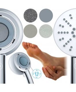 Swiss Aqua Technologies Shower head SAT, with pedicure grinder