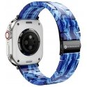 FORCELL F-DESIGN FA04 marble resin strap for APPLE Watch 38 / 40 / 41 mm blue FORCELL F-DESIGN FA04 marble resin strap for APPLE Watch 38 / 40 / 41 mm blue