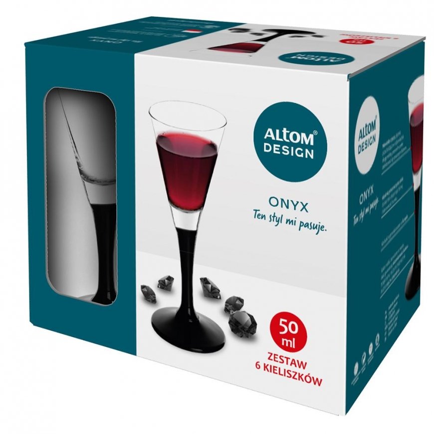 ONYX LIQUEUR GLASS 6 PCS 50ML – 2