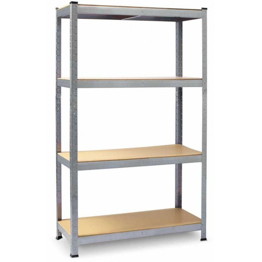 Metal warehouse shelf, set of 2, 150 x 75 x 30 cm Thin PL-700 – 2