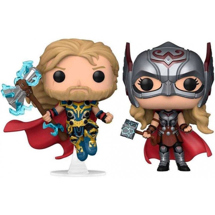 Funko POP Marvel: Thor L&T 2 pack Thor and Mighty Thor – 2