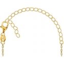 Brilio Silver Minimalist gold-plated necklace with zircon NCL73Y Brilio Silver Minimalist gold-plated necklace with zircon NCL73Y