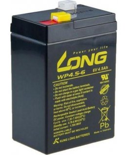 Battery Avacom LONG 6V 4,5AH LEAD-ACID BATTERY F1 (WP4.5-6)
