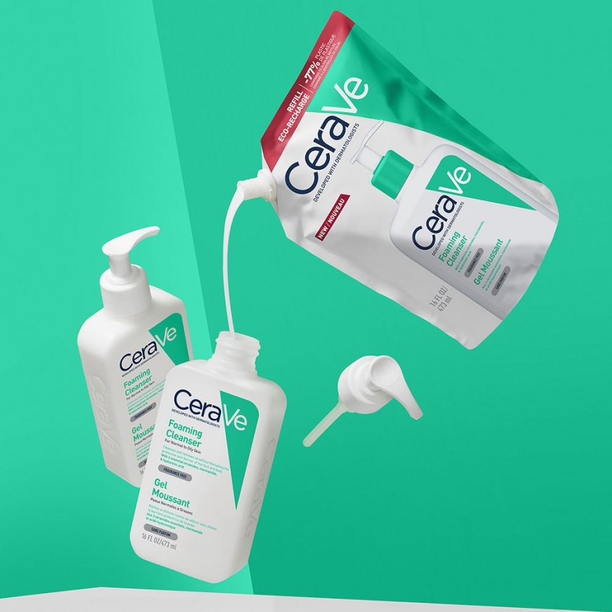 Cerave Foaming CLEANSING GEL refill 473 ml
