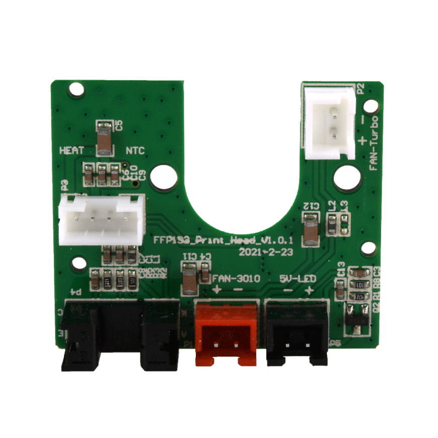 Flashforge Adventurer 4 Extruder PCB