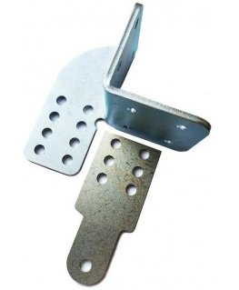 Kotarbau SAFE Outward opening swing gate operator handle - RIGHT - corner mounting on post
