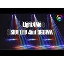 LIGHT4ME SID1 LED multiefektiga valgustus 4in1 RGBWA efektiga LIGHT4ME SID1 LED multiefektiga valgustus 4in1 RGBWA efektiga