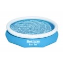 Bestway 57458 virszemes baseins Piepūšams baseins Apaļš 3200 L Zils, Balts Bestway 57458 virszemes baseins Piepūšams baseins Apaļš 3200 L Zils, Balts