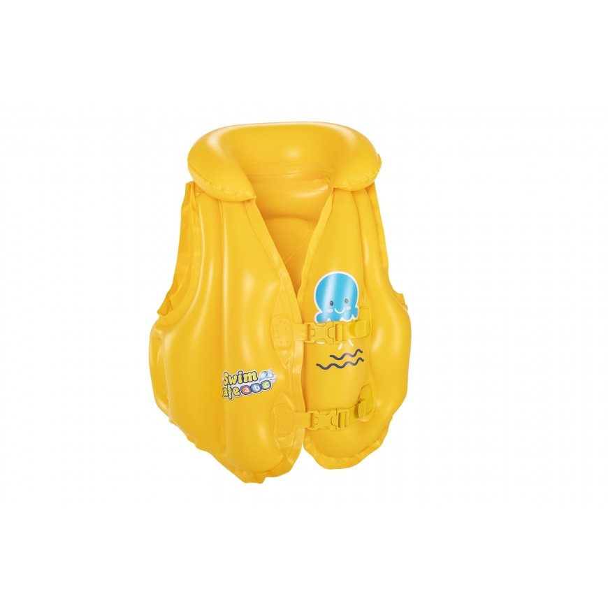 Bestway 32034 / 23 uinnin harjoitteluapuväline Sininen, Keltainen Uimaliivi – 3