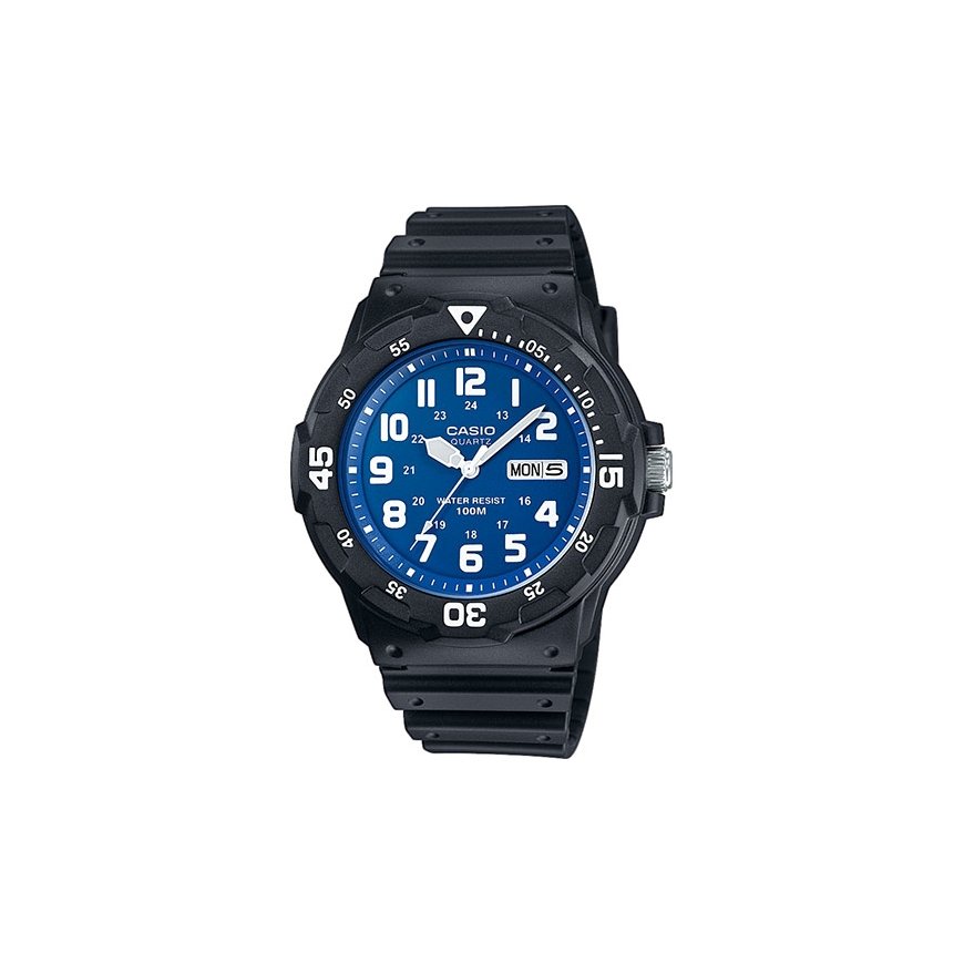 Casio MRW-200H-2B2VEF rannekello Rannekorukello Mies Kvartsi musta