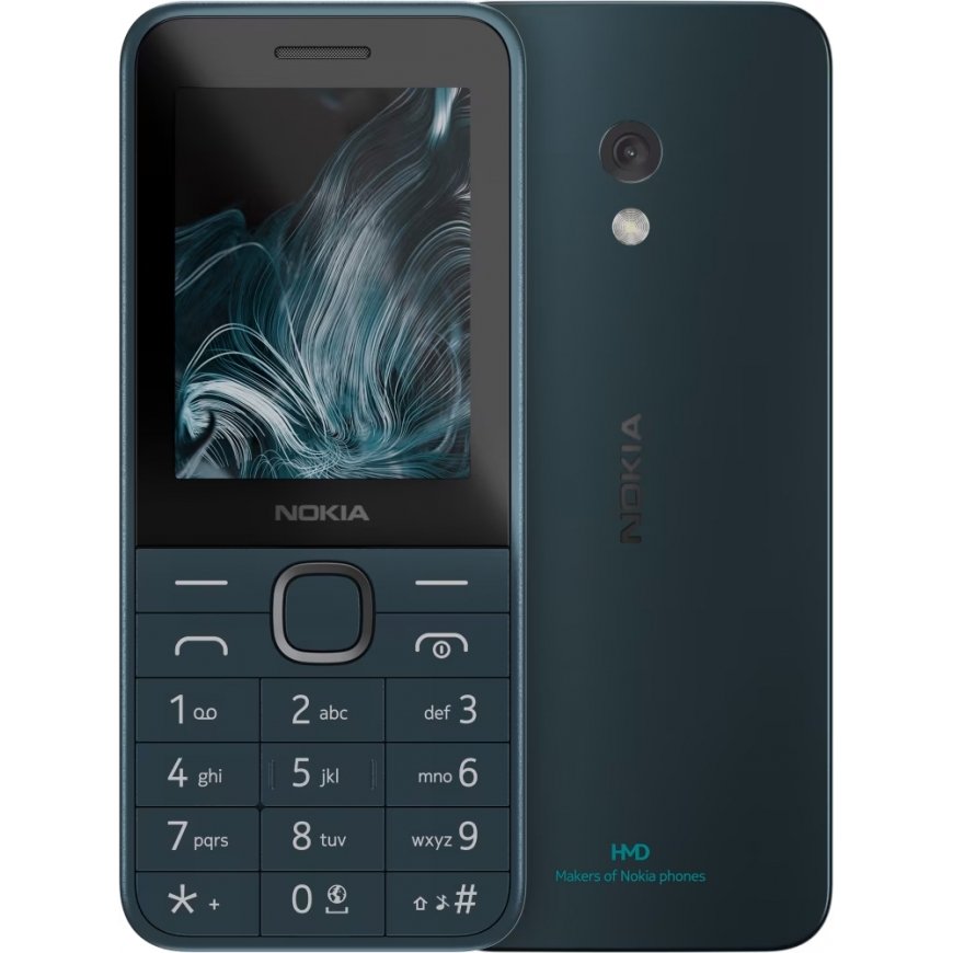 Nokia 225 4G (2024) 6,1 cm (2.4") Meresinine Vanakooli telefon – 3
