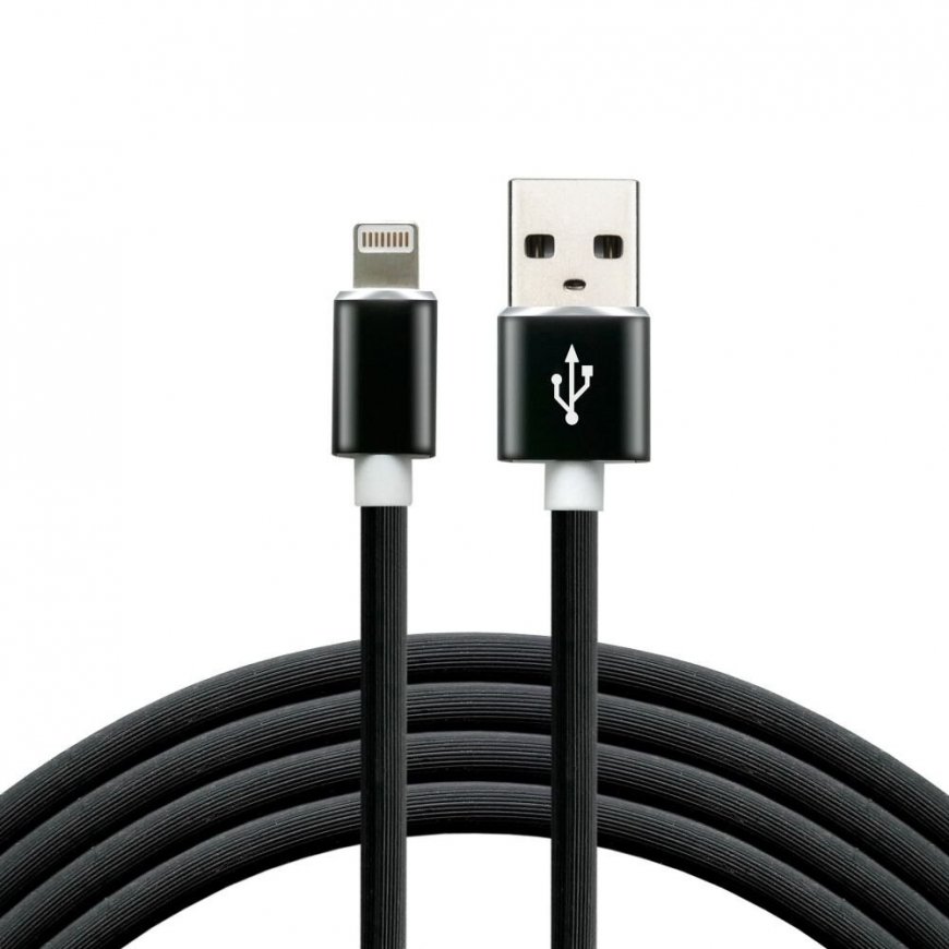 Everactive CBS-1IB кабель с разъемами Lightning 1 m Черный