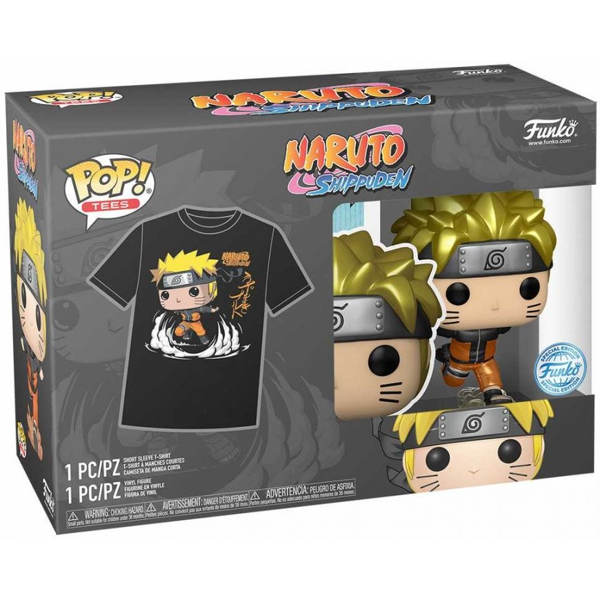 Funko Set figure POP & Tee Naruto Shippuden Exclusive – 4