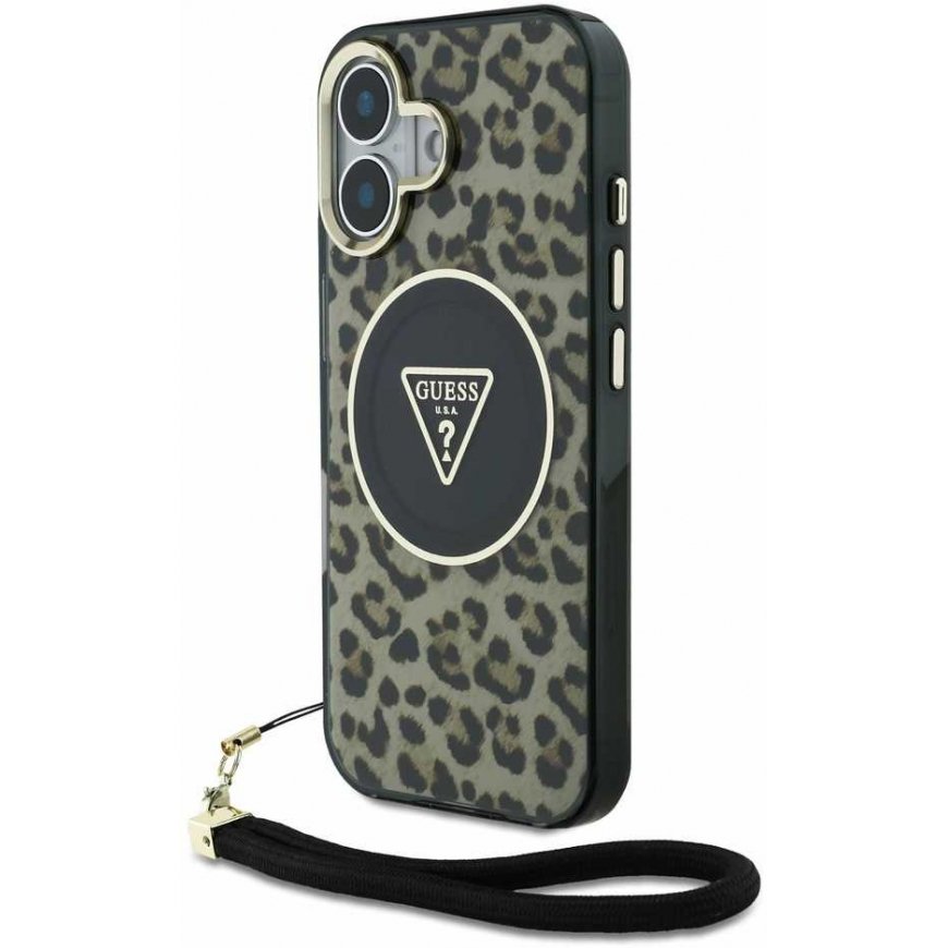 Guess HC IML Leopard Triangle Cord