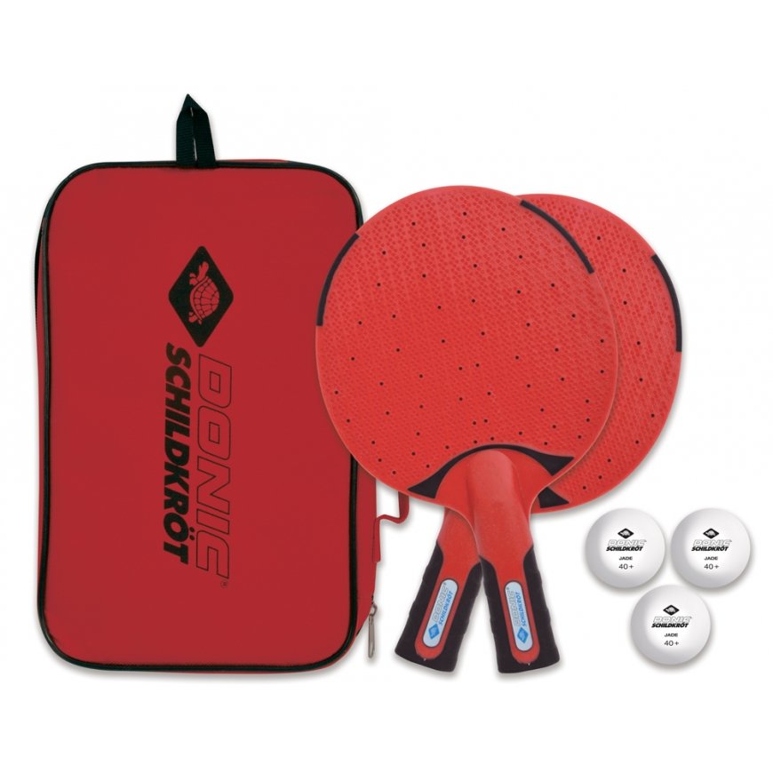 Donic Schildkröt 788662 table tennis equipment Black, Red – 2