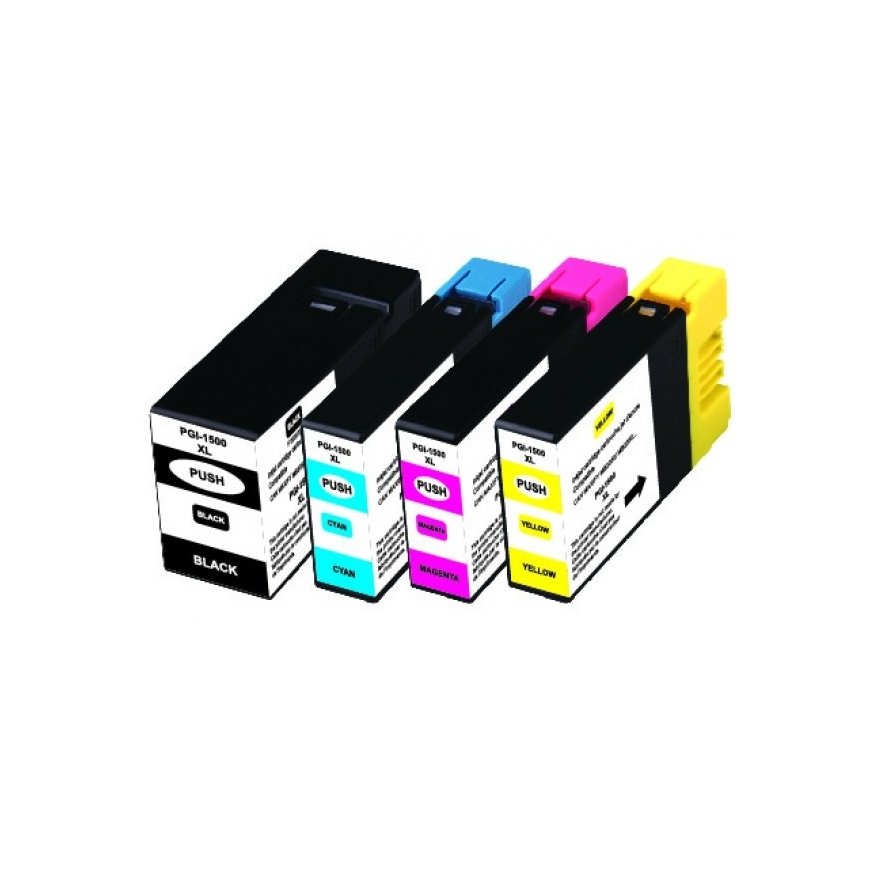 T3AZUR CJ1500XLUPP4 tindikassett 4 tk Must, Tsüaan, Magenta, Kollane – 2