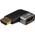 Goobay 72010 videokaabliadapter HDMI tüüp A (Standard) Must, Hõbe