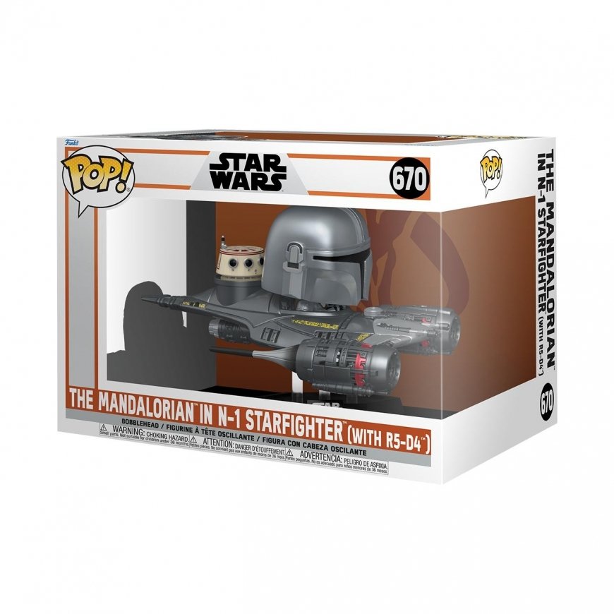 FUNKO POP! RIDE Mandalorian in N1 Starfighter – 2