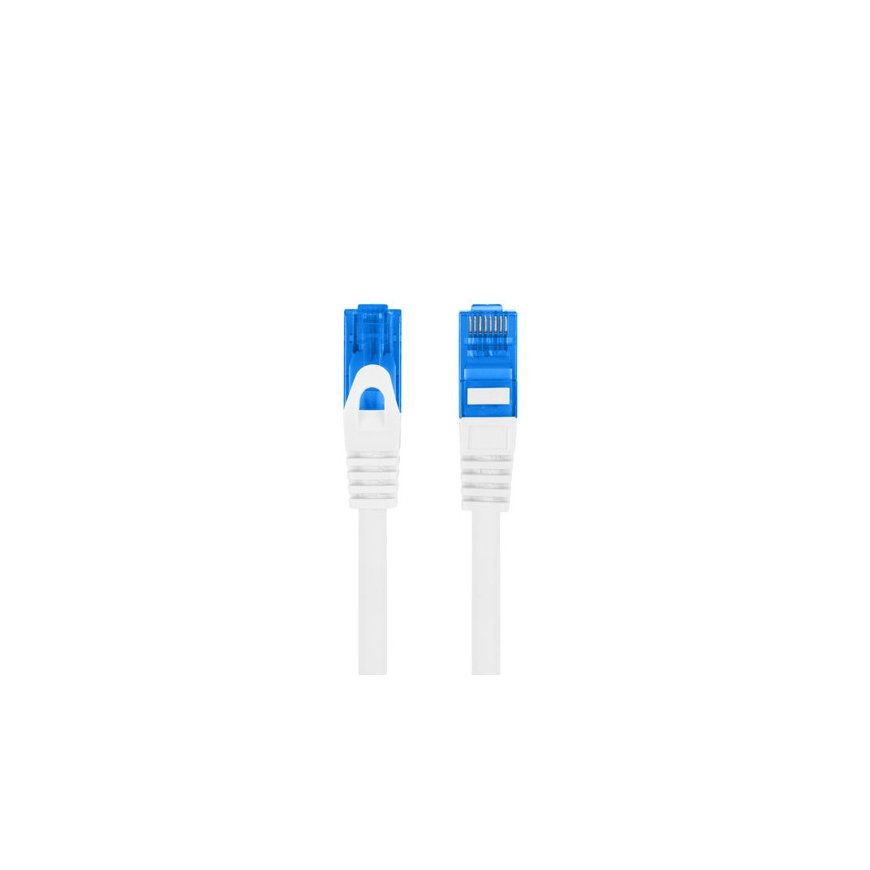 Lanberg PCF6A-10CC-0050-W сетевой кабель Белый 0,5 m Cat6a S/FTP (S-STP)