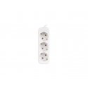 Lanberg PS0-03F-0150-W удлинитель 1,5 m 3 розетка(и) Для помещений Белый Lanberg PS0-03F-0150-W удлинитель 1,5 m 3 розетка(и) Для помещений Белый