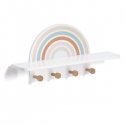Zeller Present 13539 coat rack Wall-mounted 4 hook(s) White
