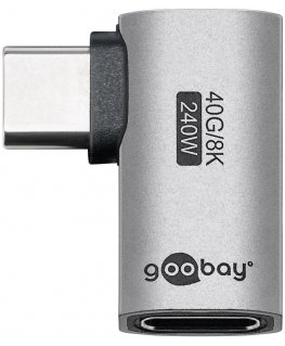 Goobay 74441 cable gender changer USB-C Silver