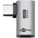 Goobay 74441 kaabli soomuutja USB-C Hõbe Goobay 74441 kaabli soomuutja USB-C Hõbe